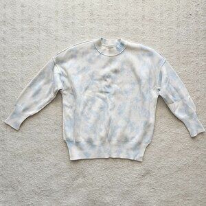 Abercrombie & Fitch Oversized Tie Dye Mockneck Sweater